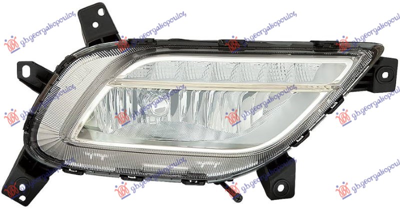 ΠΡΟΒΟΛΕΑΣ ΟΜΙΧΛΗΣ (H8) ΜΕ ΦΩΣ ΗΜΕΡΑΣ (LED) (E) (TYC) ΔΕΞ