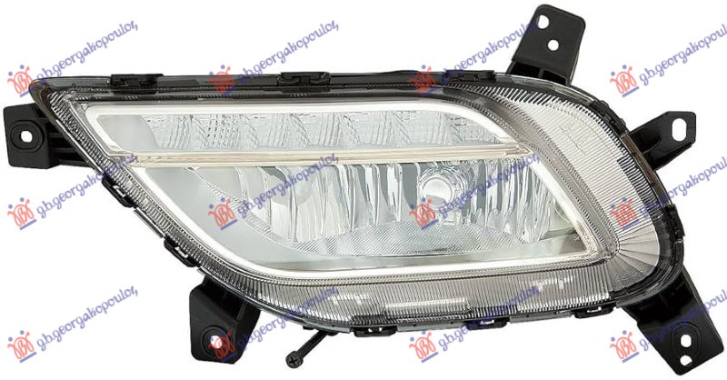 ΠΡΟΒΟΛΕΑΣ ΟΜΙΧΛΗΣ (H8) ΜΕ ΦΩΣ ΗΜΕΡΑΣ (LED) (E) (TYC) ΑΡ