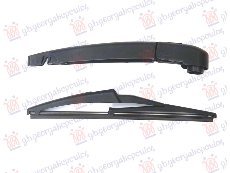 ΥΑΛΟΚΑΘΑΡΙΣΤΗΡΑΣ ΠΙΣΩ ΜΕ ΜΠΡΑΤΣΟ 300mm