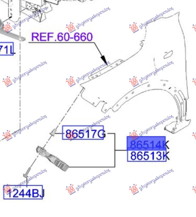ΒΑΣΗ ΠΡΟΦΥΛΑΚΤΗΡΑ ΕΜΠΡΟΣ ΠΛΑΙΝΗ ΠΛΑΣΤΙΚΗ (Γ) ΑΡ