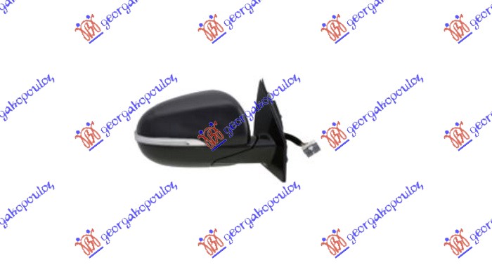 ΚΑΘΡΕΦΤΗΣ ΗΛΕΚΤΡΙΚΟΣ ΘΕΡΜΑΙΝΟΜΕΝΟΣ ΒΑΦΟΜΕΝΟΣ (ΜΕ ΦΛΑΣ) (CONVEX GLASS) ΔΕΞ