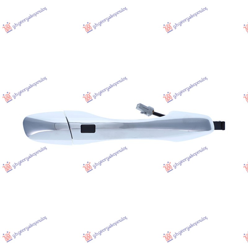 ΧΕΡΟΥΛΙ ΠΟΡΤΑΣ ΕΜΠΡΟΣ ΕΞΩ ΧΡΩΜΙΟ  (ΧΩΡΙΣ ΤΡΥΠΑ ΓΙΑ ΑΦΑΛΟ)  (ΜΕ ΑΙΣΘΗΤΗΡΑ) ΔΕΞ