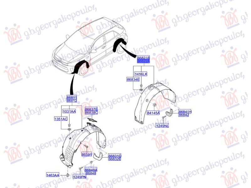 ΘΟΛΟΣ ΠΙΣΩ ΠΛΑΣΤΙΚΟΣ (Γ) ΔΕΞ
