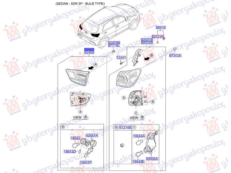 ΦΑΝΟΣ ΠΙΣΩ ΕΣΩ (Γ) ΑΡ