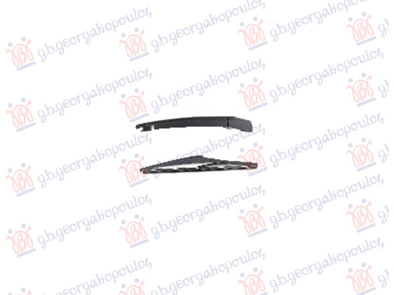 ΥΑΛΟΚΑΘΑΡΙΣΤΗΡΑΣ ΠΙΣΩ ΜΕ ΜΠΡΑΤΣΟ 275mm