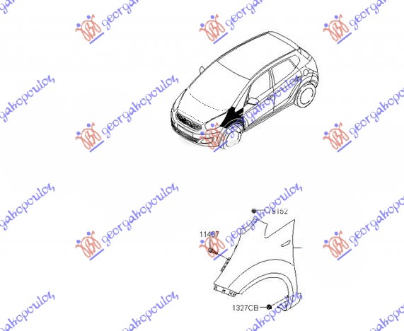 ΦΤΕΡΟ ΕΜΠΡΟΣ (Γ) ΔΕΞ