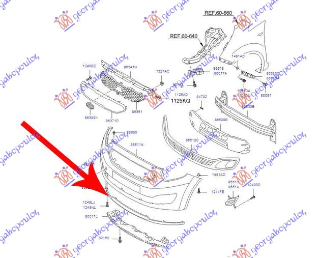ΣΠΟΙΛΕΡ ΠΡΟΦΥΛΑΚΤΗΡΑ ΕΜΠΡΟΣ (Γ)