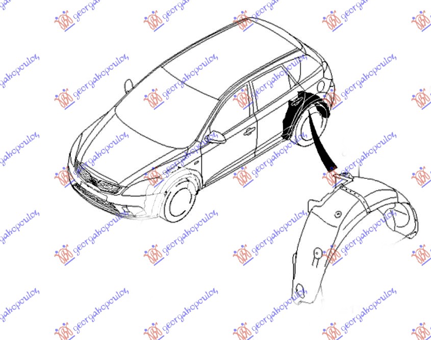 ΘΟΛΟΣ ΠΙΣΩ ΠΛΑΣΤΙΚΟΣ (Γ) ΔΕΞ