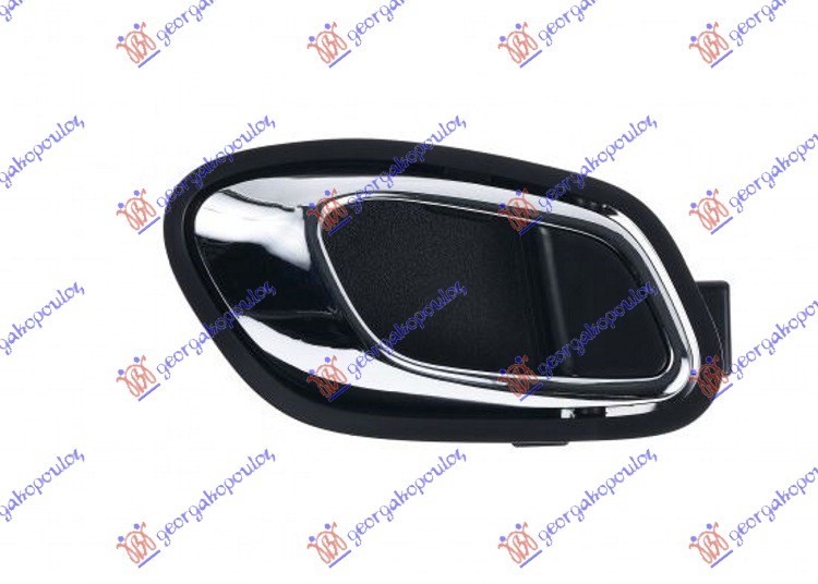 ΧΕΡΟΥΛΙ ΠΟΡΤΑΣ ΠΙΣΩ ΕΣΩ ΧΡΩΜΙΟ/ΜΑΥΡΟ ΔΕΞ