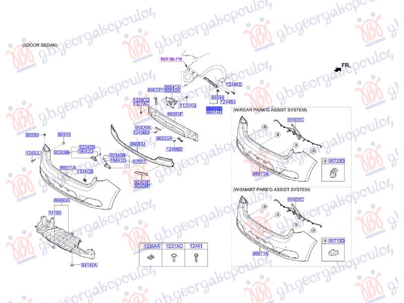 ΒΑΣΗ ΠΡΟΦΥΛΑΚΤΗΡΑ ΠΙΣΩ ΠΛΑΙΝΗ ΠΛΑΣΤΙΚΗ (Γ) ΑΡ