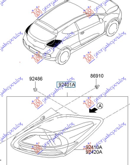 ΦΑΝΟΣ ΠΙΣΩ LED (Γ) ΑΡ