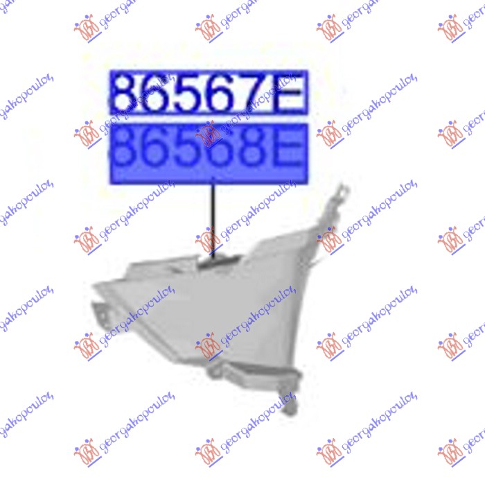 ΑΕΡΑΓΩΓΟΣ ΠΡΟΦΥΛΑΚΤΗΡΑ ΕΜΠΡΟΣ GT-LINE (Γ) ΔΕΞ