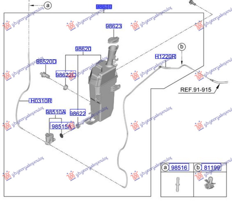 ΔΟΧΕΙΟ ΝΕΡΟΥ ΥΑΛΟΚΑΘΑΡΙΣΤΗΡΩΝ (Γ)
