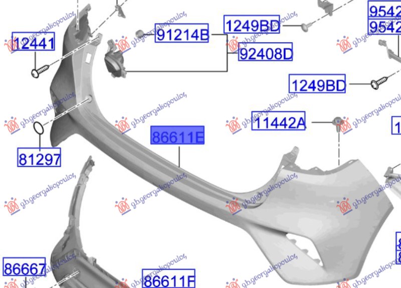 ΠΡΟΦΥΛΑΚΤΗΡΑΣ ΠΙΣΩ ΑΝΩ (Γ)