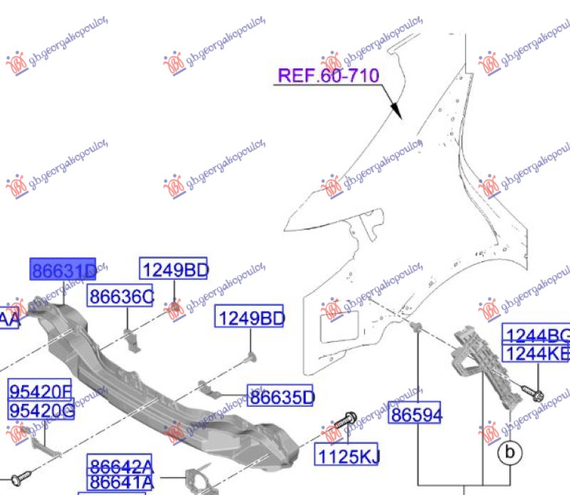 ΤΡΑΒΕΡΣΑ ΠΡΟΦΥΛΑΚΤΗΡΑ ΠΙΣΩ (Γ)