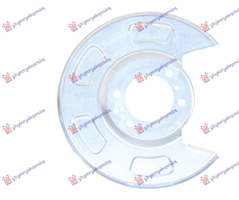 ΕΛΑΣΜΑ ΔΙΣΚΟΠΛΑΚΑΣ ΠΙΣΩ (ΔΙΑΜΕΤΡΟΣ ΕΛΑΣΜΑΤΟΣ 260/68ΜΜ) ΔΕΞ