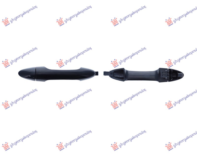 ΧΕΡΟΥΛΙ ΠΟΡΤΑΣ ΕΜΠΡΟΣ-ΠΙΣΩ ΕΞΩ ΒΑΦΟΜΕΝΟ  (ΧΩΡΙΣ ΤΡΥΠΑ ΓΙΑ ΑΦΑΛΟ) ΔΕΞ