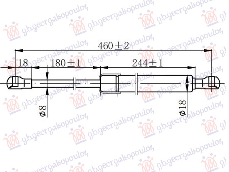 ΑΜΟΡΤΙΣΕΡ ΜΠΑΓΚΑΖ (457L-300N)