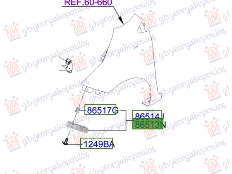 ΒΑΣΗ ΠΡΟΦΥΛΑΚΤΗΡΑ ΕΜΠΡΟΣ ΠΛΑΙΝΗ ΠΛΑΣΤΙΚΗ (Γ) ΑΡ