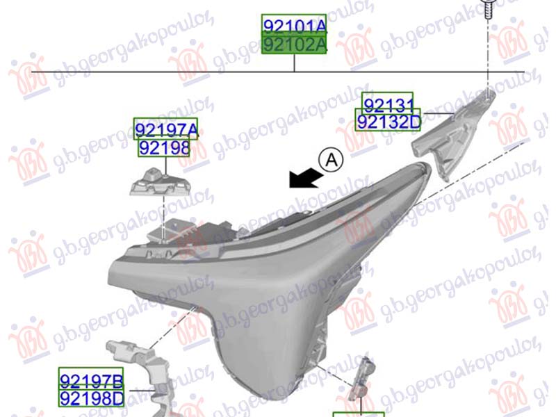 ΦΑΝΟΣ ΕΜΠΡΟΣ ΗΛΕΚΤΡΙΚΟΣ (Γ) ΔΕΞ