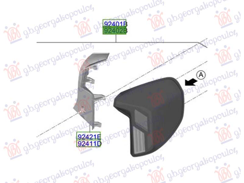 ΦΑΝΟΣ ΠΙΣΩ (Γ) ΔΕΞ