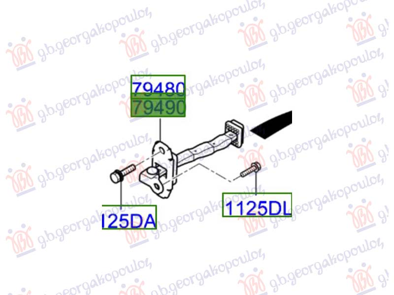 ΣΤΟΠ ΠΟΡΤΑΣ ΠΙΣΩ (Γ) ΔΕΞ