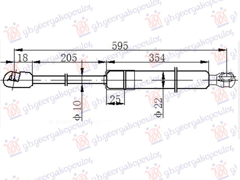 ΑΜΟΡΤΙΣΕΡ ΜΠΑΓΚΑΖ (595L-545N)