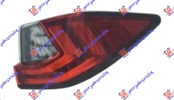 ΦΑΝΟΣ ΠΙΣΩ ΕΞΩ LED (Ε) ΔΕΞ