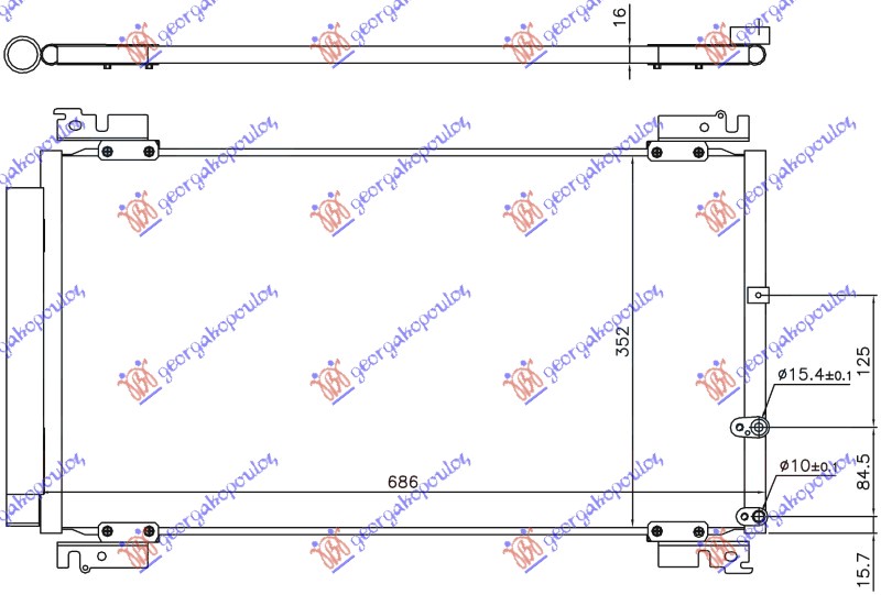 ΨΥΓΕΙΟ A/C ΓΙΑ ΟΛΑ ΠΕΤΡΕΛΑΙΟ (640x340x16)
