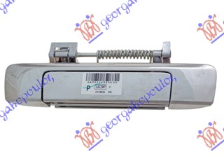 ΧΕΡΟΥΛΙ ΠΟΡΤΑΣ ΚΑΡΟΤΣΑΣ  (ΧΩΡΙΣ ΤΡΥΠΑ ΓΙΑ ΑΦΑΛΟ) ΧΡΩΜΙΟ