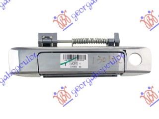 ΧΕΡΟΥΛΙ ΠΟΡΤΑΣ ΚΑΡΟΤΣΑΣ  (Μ/ΤΡ.ΑΦ.) ΧΡΩΜΙΟ