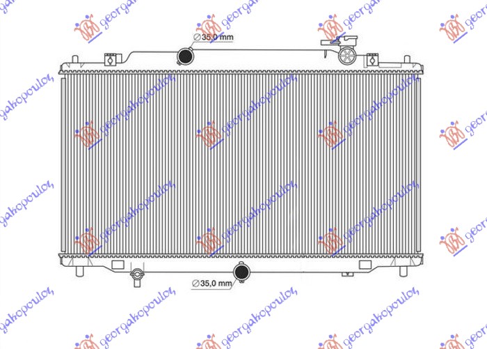 ΨΥΓΕΙΟ 2.0-2.5 ΒΕΝΖΙΝΗ ΜΗΧΑΝΙΚΟ/ΑΥΤΟΜΑΤΟ (375x733x16) KOYO