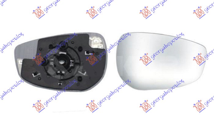 ΚΡΥΣΤΑΛΛΟ ΚΑΘΡΕΦΤΗ ΘΕΡΜΑΙΝΟΜΕΝΟ (CONVEX GLASS) ΔΕΞ