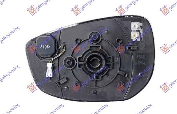 ΚΡΥΣΤΑΛΛΟ ΚΑΘΡΕΦΤΗ ΘΕΡΜΑΙΝΟΜΕΝΟ (ΜΕ BLIS) (CONVEX GLASS) ΔΕΞ