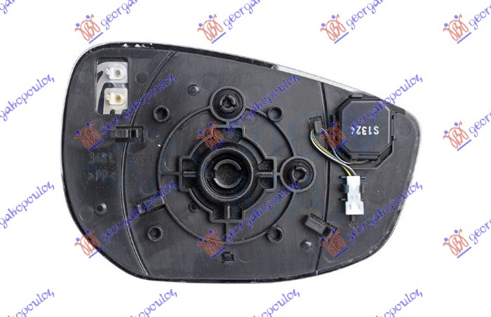 ΚΡΥΣΤΑΛΛΟ ΚΑΘΡΕΦΤΗ ΘΕΡΜΑΙΝΟΜΕΝΟ (ΜΕ BLIS) (ASPHERICAL GLASS) ΑΡ