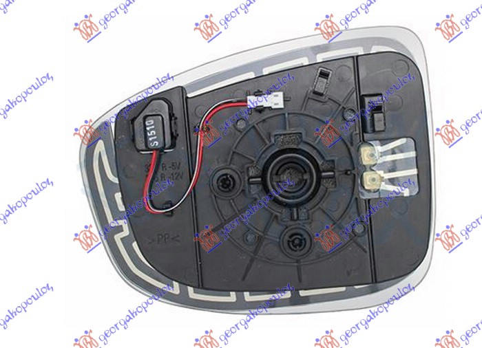 ΚΡΥΣΤΑΛΛΟ ΚΑΘΡΕΦΤΗ ΘΕΡΜΑΙΝΟΜΕΝΟ ΜΕ BLIS -2015 (CONVEX GLASS) ΔΕΞ