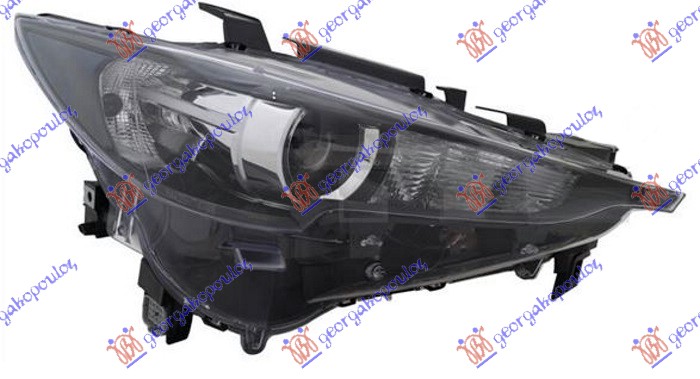 ΦΑΝΟΣ ΕΜΠΡΟΣ ΗΛΕΚΤΡΙΚΟΣ ΜΕ ΦΩΣ ΗΜΕΡΑΣ LED (E) (DEPO) ΔΕΞ