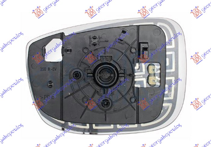 ΚΡΥΣΤΑΛΛΟ ΚΑΘΡΕΦΤΗ ΘΕΡΜΑΙΝΟΜΕΝΟ (CONVEX GLASS) ΔΕΞ