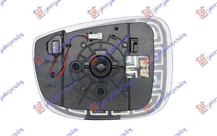 ΚΡΥΣΤΑΛΛΟ ΚΑΘΡΕΦΤΗ ΘΕΡΜΑΙΝΟΜΕΝΟ (ΜΕ BLIS) (CONVEX GLASS) ΔΕΞ