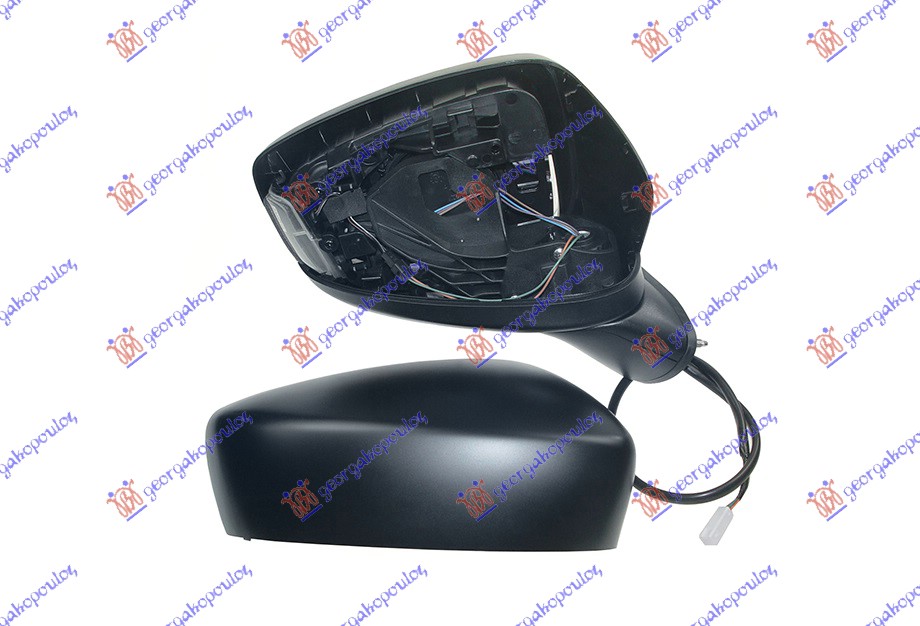 ΚΑΘΡΕΦΤΗΣ ΗΛΕΚΤΡΙΚΟΣ ΘΕΡΜΑΙΝΟΜΕΝΟΣ ΒΑΦΟΜΕΝΟΣ (ΜΕ ΦΛΑΣ) (Α ΠΟΙΟΤΗΤΑ) -2017 (CONVEX GLASS) ΔΕΞ