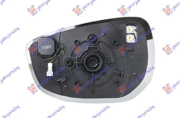 ΚΡΥΣΤΑΛΛΟ ΚΑΘΡΕΦΤΗ ΘΕΡΜΑΙΝΟΜΕΝΟ (ΜΕ BLIS) (CONVEX GLASS) ΔΕΞ