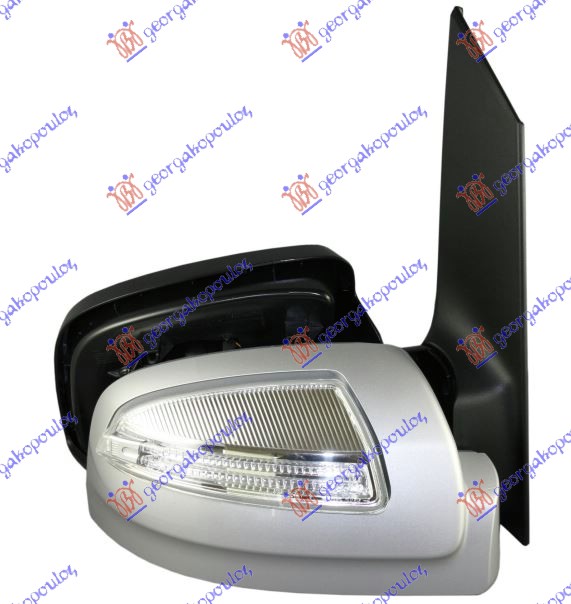 ΚΑΘΡΕΦΤΗΣ ΗΛΕΚΤΡΙΚΟΣ ΘΕΡΜΑΙΝΟΜΕΝΟΣ ΗΛΕΚΤΡΙΚΑ ΑΝΑΚΛΙΝΟΜΕΝΟΣ ΒΑΦΟΜΕΝΟΣ (ΜΕ ΦΛΑΣ) (ASPHERICAL GLASS) ΔΕΞ