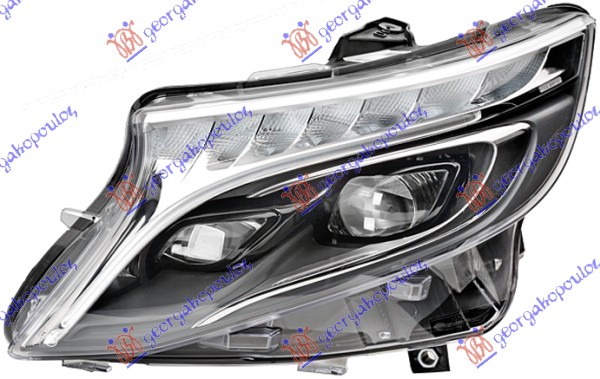 ΦΑΝΟΣ ΕΜΠΡΟΣ FULL LED ΕΞΥΠΝΟ (HELLA) ΑΡ