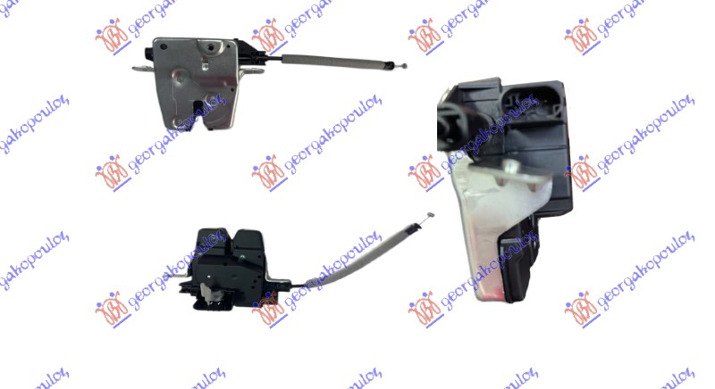 ΚΛΕΙΔΑΡΙΑ ΠΙΣΩ ΠΟΡΤΑΣ 5ηs ΑΥΤΟΜΑΤΟ ΑΝΟΙΓΜΑ