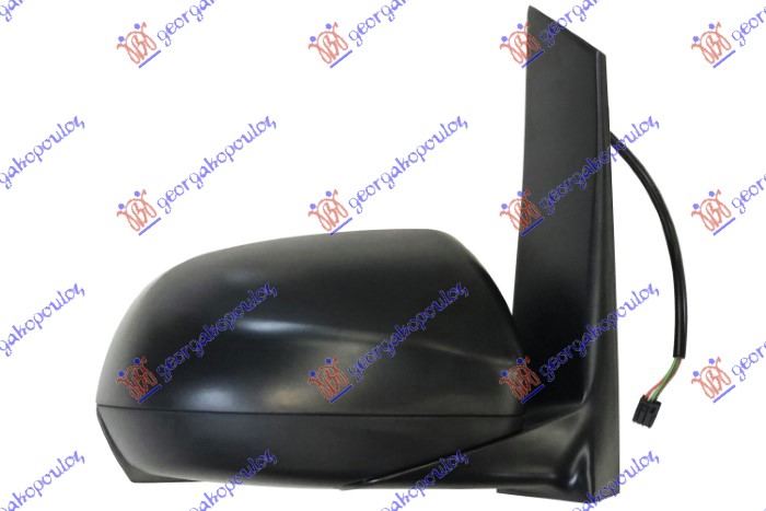 ΚΑΘΡΕΦΤΗΣ ΗΛΕΚΤΡΙΚΟΣ ΘΕΡΜΑΙΝΟΜΕΝΟΣ ΜΑΥΡΟΣ (7 PIN) ΔΕΞ