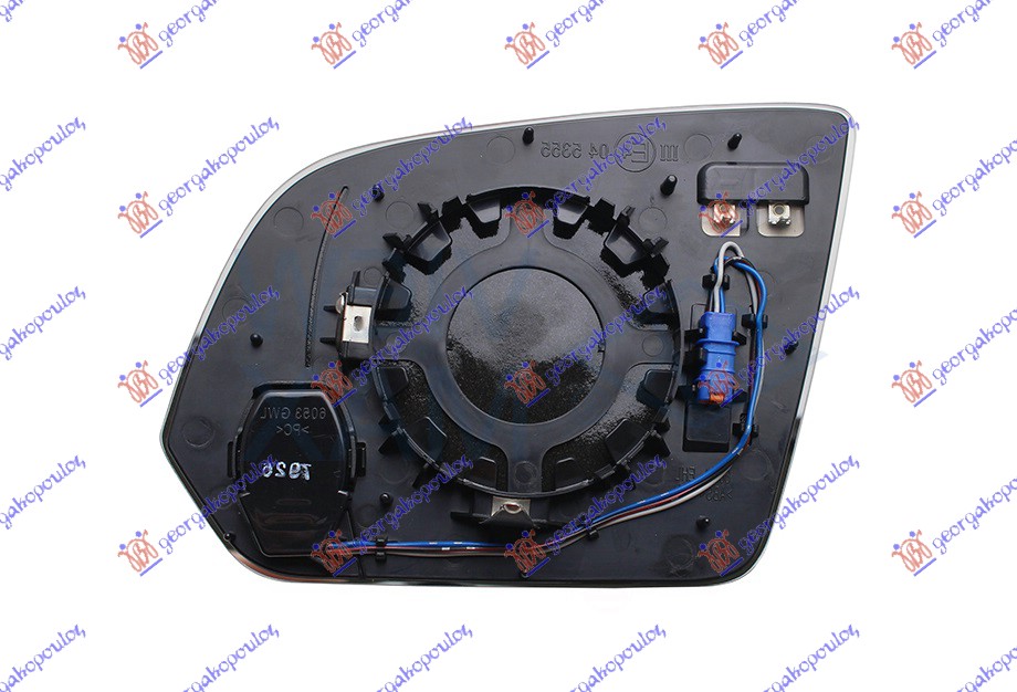 ΚΡΥΣΤΑΛΛΟ ΚΑΘΡΕΦΤΗ ΘΕΡΜΑΙΝΟΜΕΝΟ (ΜΕ BLIS) (ASPHERICAL GLASS) ΔΕΞ