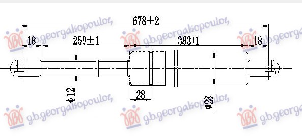 ΑΜΟΡΤΙΣΕΡ ΜΠΑΓΚΑΖ (678L-1060N)