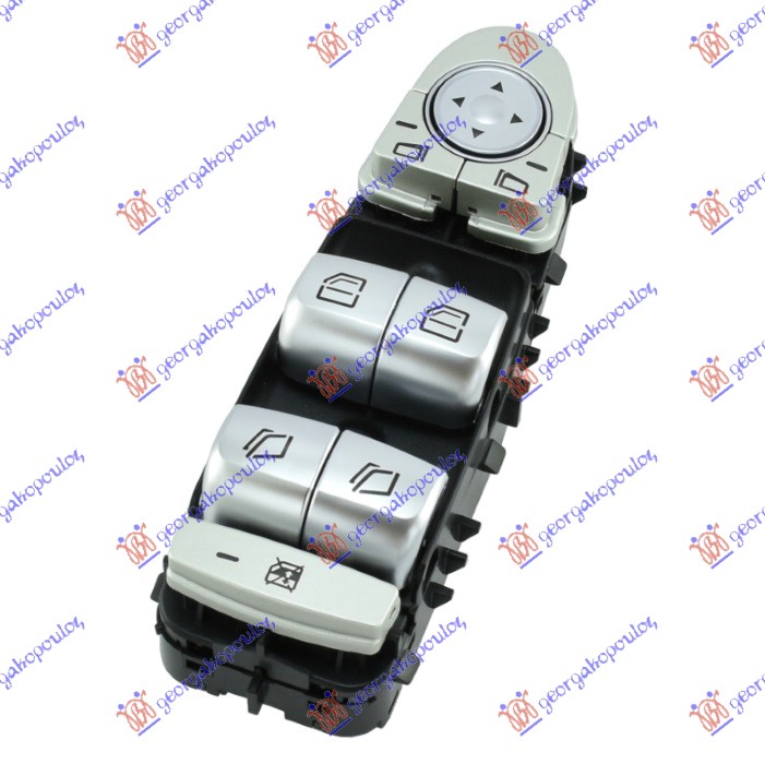 ΔΙΑΚΟΠΤΗΣ ΠΑΡΑΘΥΡΟΥ/ΚΑΘΡΕΦΤΩΝ ΕΜΠΡΟΣ ΜΕ ΑΝΑΚΛΙΣΗ ΜΑΥΡΟΣ (Τετραπλος) (3pin) ΑΡ