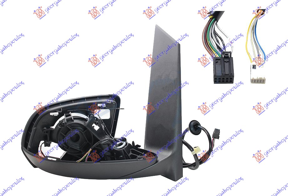 ΚΑΘΡΕΦΤΗΣ ΗΛΕΚΤΡΙΚΟΣ ΘΕΡΜΑΙΝΟΜΕΝΟΣ ΗΛΕΚΤΡΙΚΑ ΑΝΑΚΛΙΝΟΜΕΝΟΣ (ΜΟΝΟ ΣΩΜΑ) (ΜΕ ΦΩΣ ΑΣΦΑΛΕΙΑΣ & BLIS) 16 PIN (Α ΠΟΙΟΤΗΤΑ) ΔΕΞ