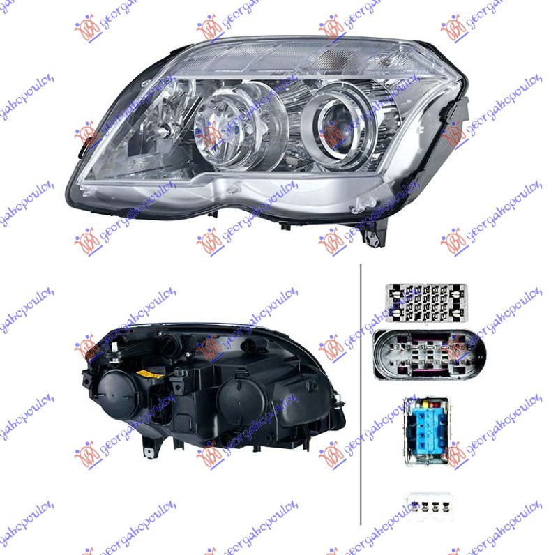 ΦΑΝΟΣ ΕΜΠΡΟΣ Bi-XENON ΕΞΥΠΝΟ (Ε) (MARELLI) ΑΡ